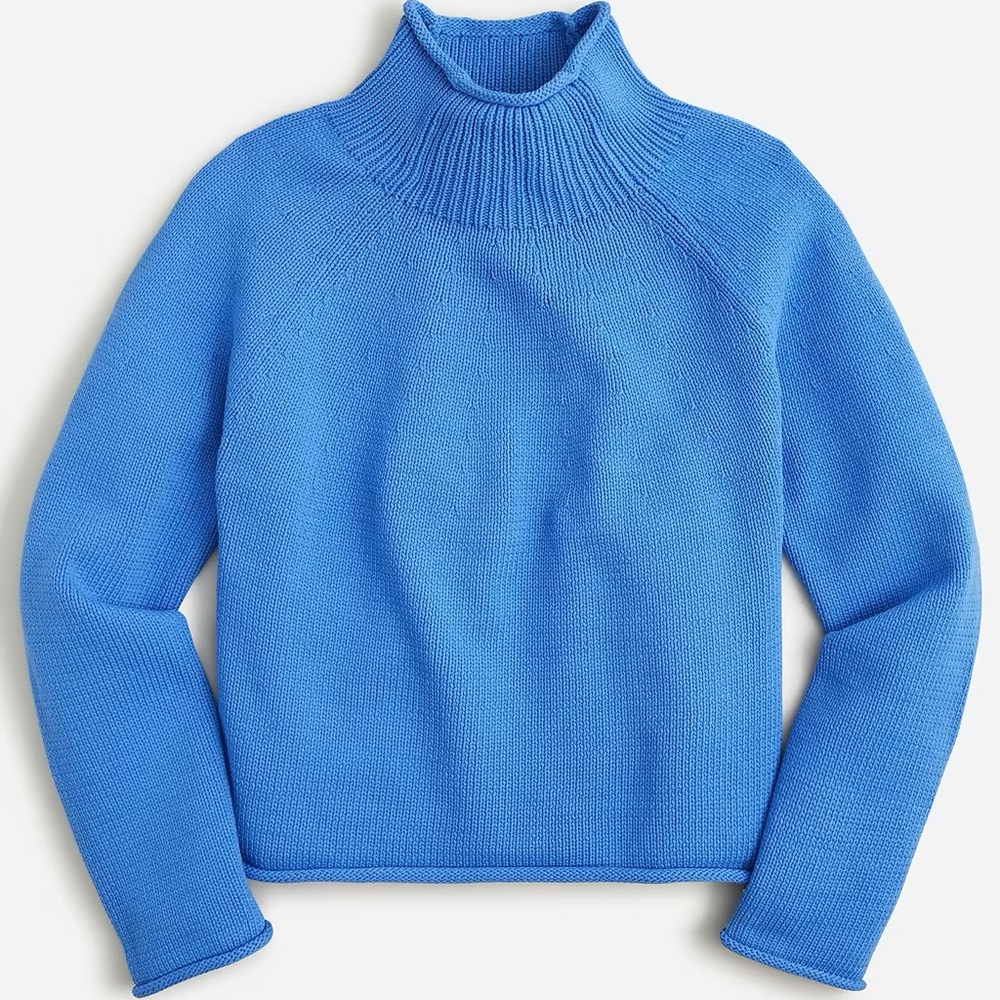 J.Crew Cotton-blend Rollneck sweater